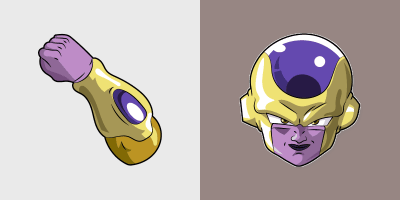 Golden Frieza Custom Cursor Pack