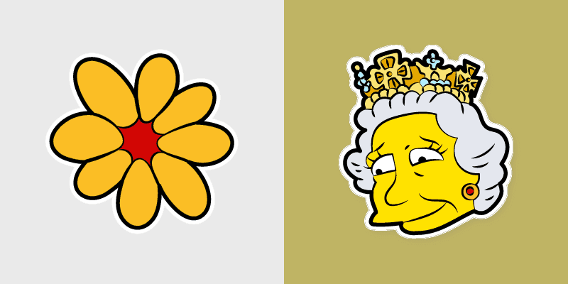 Elizabeth II Cute Cursor Pack