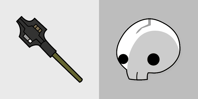 Castle Crashers Skeleton Cursor Pack