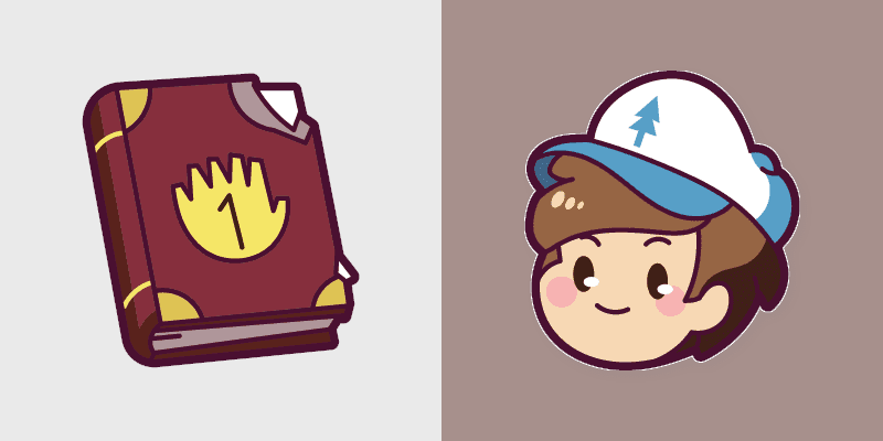 Cute Cursor Pack - Dipper Pines