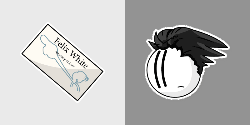 Custom Felix White Cursor Pack