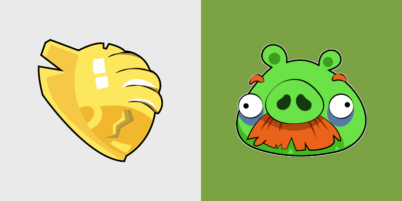 Angry Birds Foreman Pig Cursor Pack