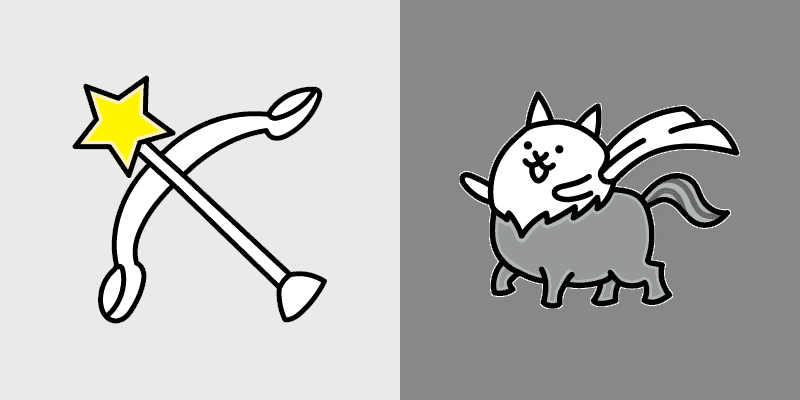 Cute Cursor Pack - Battle Cat