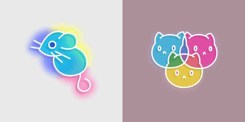 Custom Cute Cat and Mouse Cursor Pack