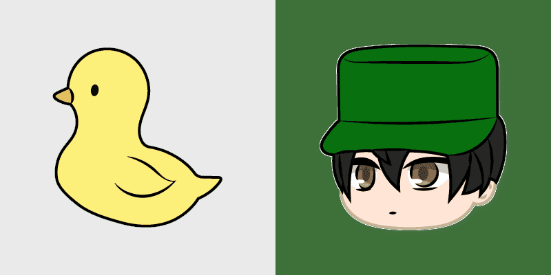 Cute Cursor Pack: Squidi's Yellow Duck Adventure