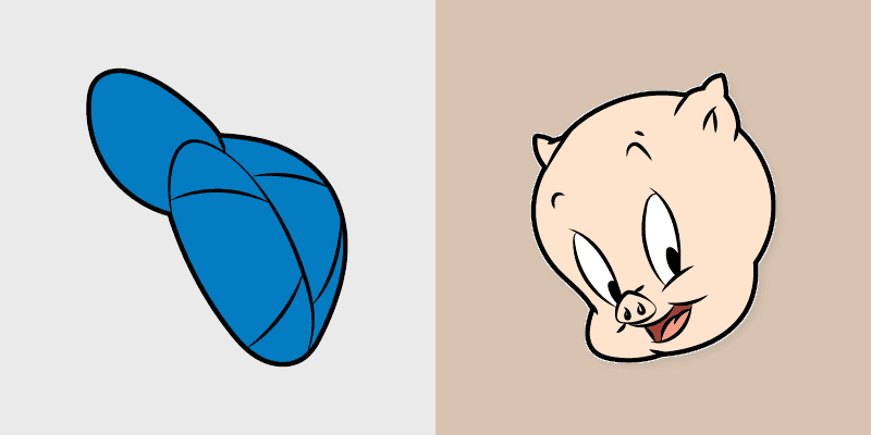 Custom Cursor Pack - Porky Pig Looney Tunes