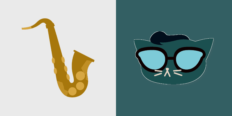 Sadie's Cute Saxophone Cursor Pack