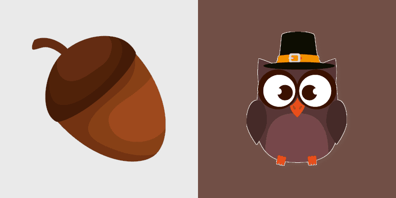 Adorable Cursor Pack for Thanksgiving