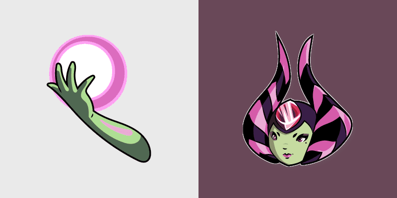 Cute Cursor Pack: Enchantress Magic