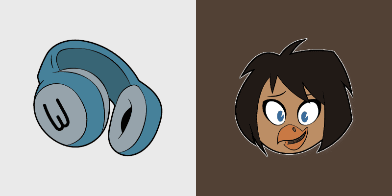 Custom Cursor Pack - Gandra Dee from DuckTales