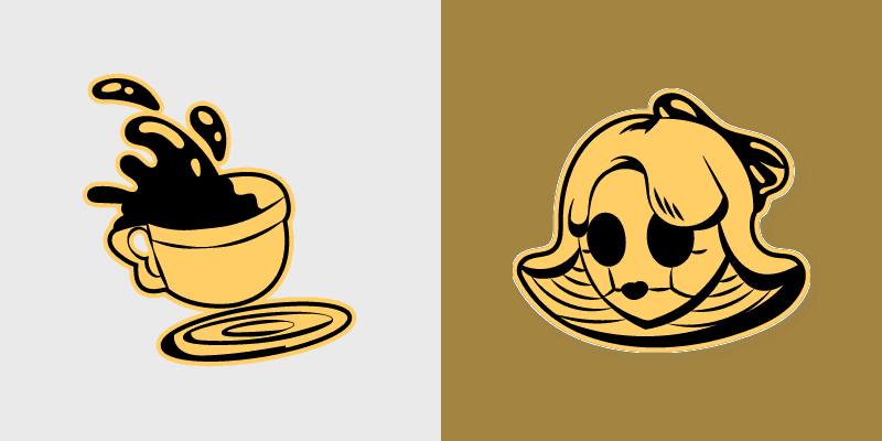 Custom Cursor Pack - Bendy and the Ink Machine Betty