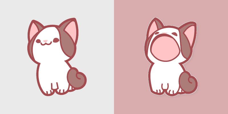 Cute Popcat Cursor Pack