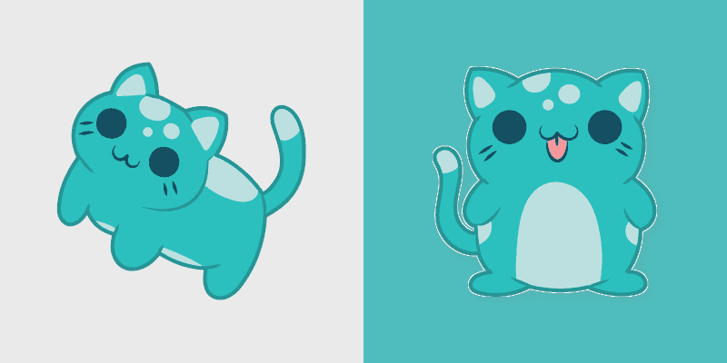 Cute Cursor Pack - Kleptocats Papu