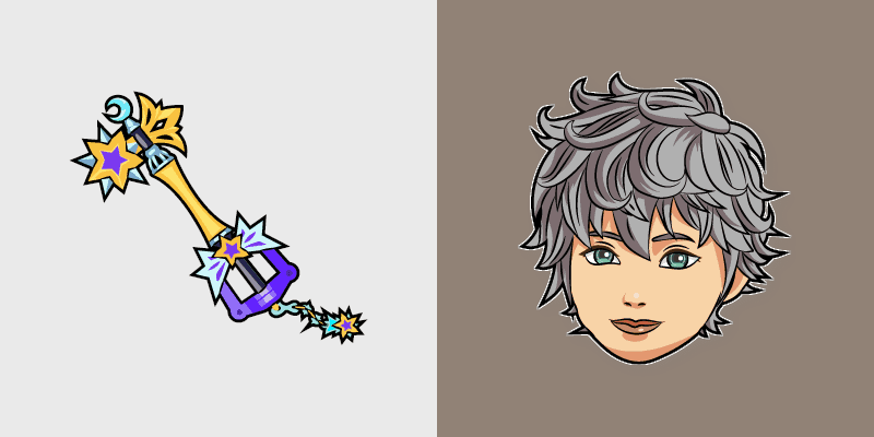 Kingdom Hearts Cute Mouse Cursor Pack