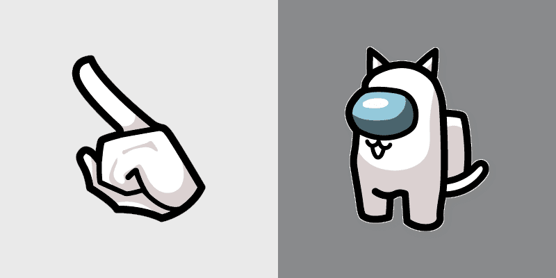Among Us Cute Mouse Cursor Pack
