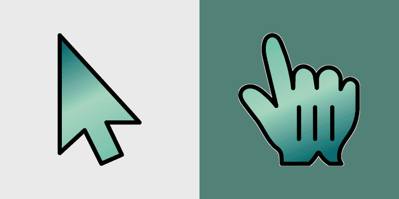 Emerald Cursor Charm