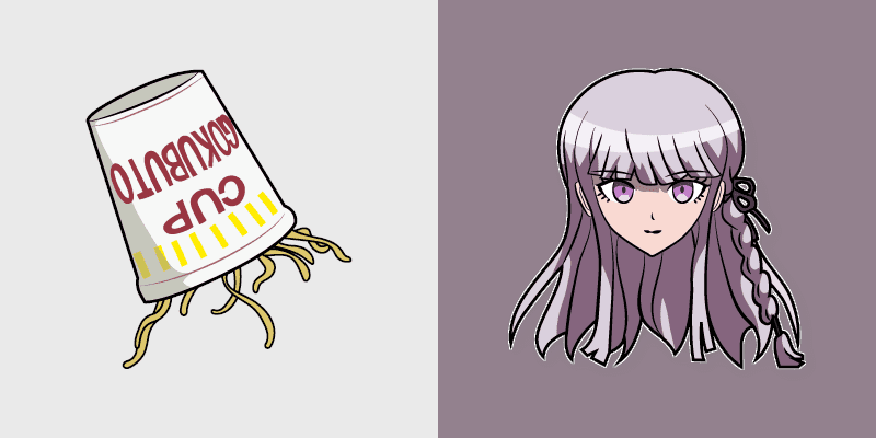 Custom Cursor Collection: Danganronpa Kyoko Kirigiri