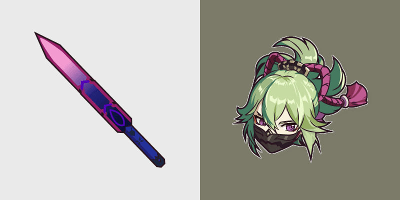 Genshin Impact Cute Cursor Pack