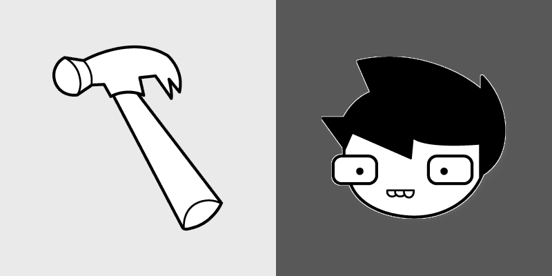 Custom Cursor - Homestuck's John Egbert