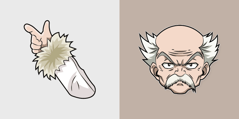 Cute Cursor - Fairy Tail Makarov Dreyar Pack