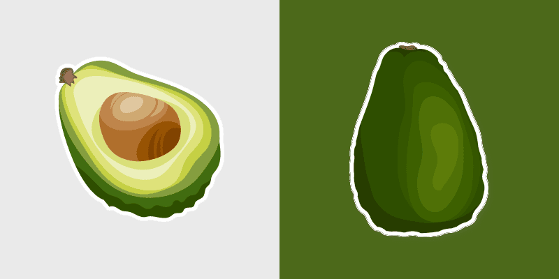 Custom Cursor Pack - Avocado Delight
