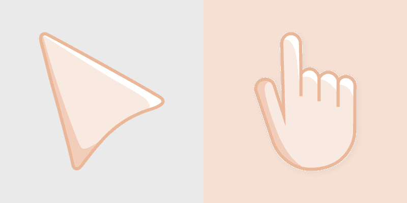 Linen Cute Cursor Pack
