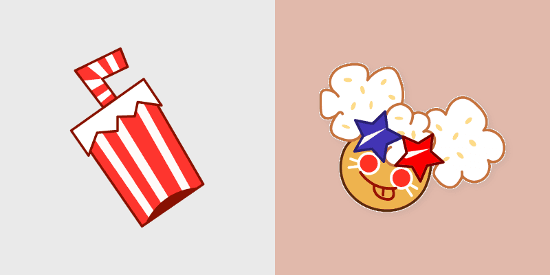 Custom Cursor Cookie Run Popcorn