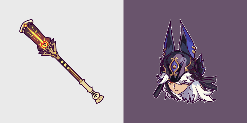 Genshin Impact Cyno & Scarlet Sands Custom Cursor Pack