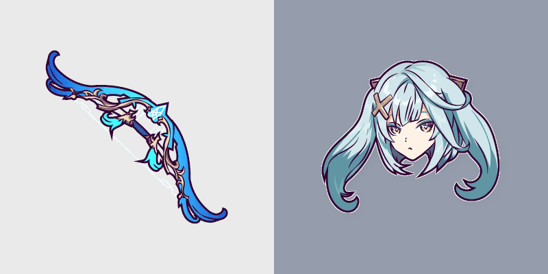 Custom Cursor Genshin Impact Faruzan & Elegy for the End