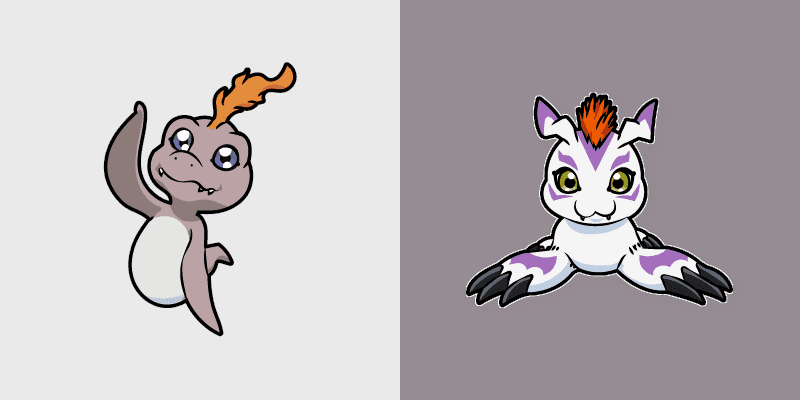 Cute Cursor Digimon Pack