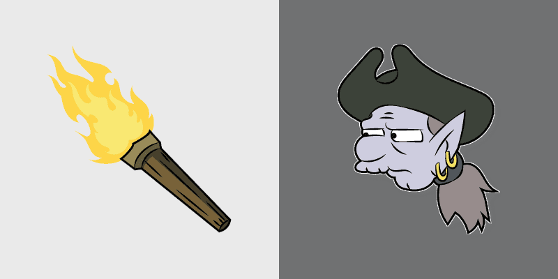 Disenchantment Elf Cursor Pack