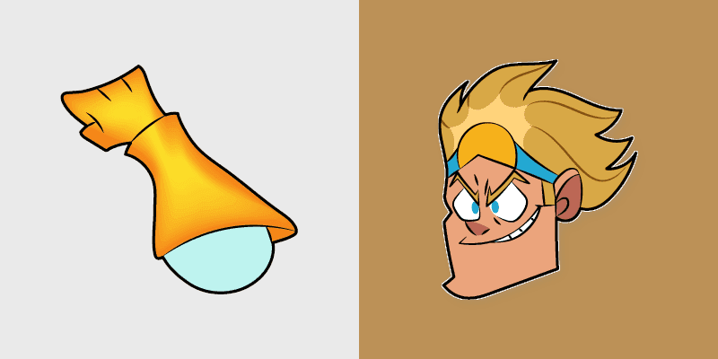 Villainous Sunblast Custom Cursor