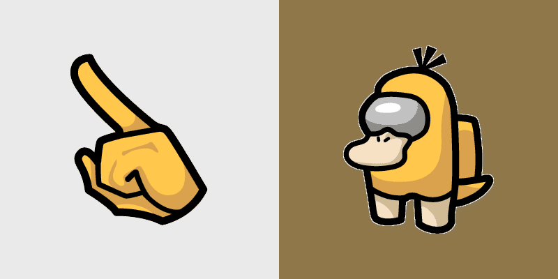Psyduck Custom Cursor Pack