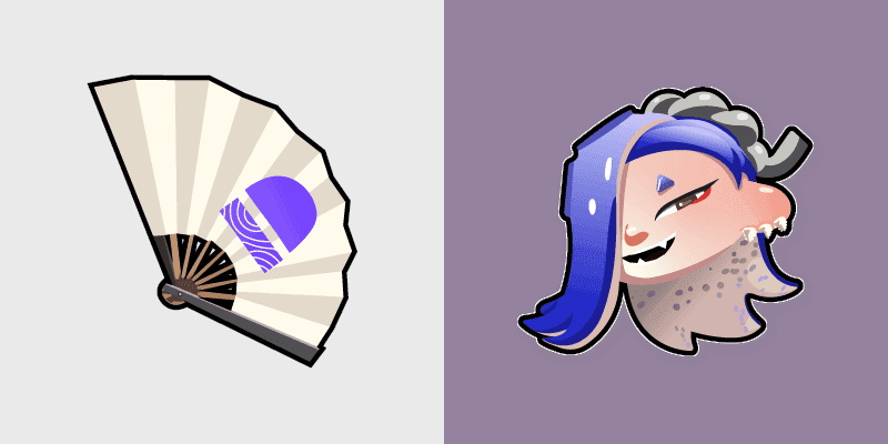 Custom Cursor Pack - Splatoon Shiver and Fan