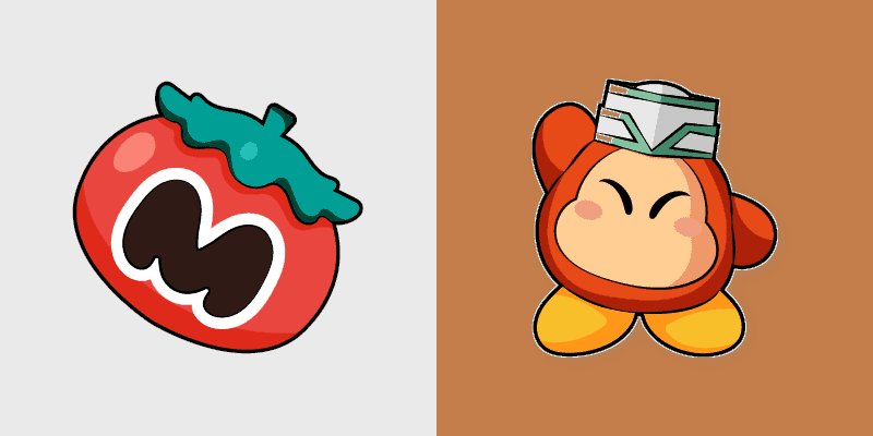 Custom Kirby Waddle Cursor Pack