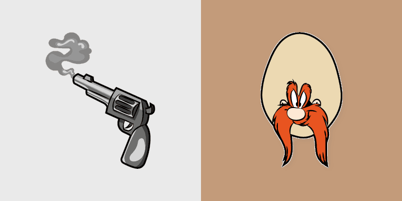Custom Cursor Pack - Yosemite Sam and Pistol