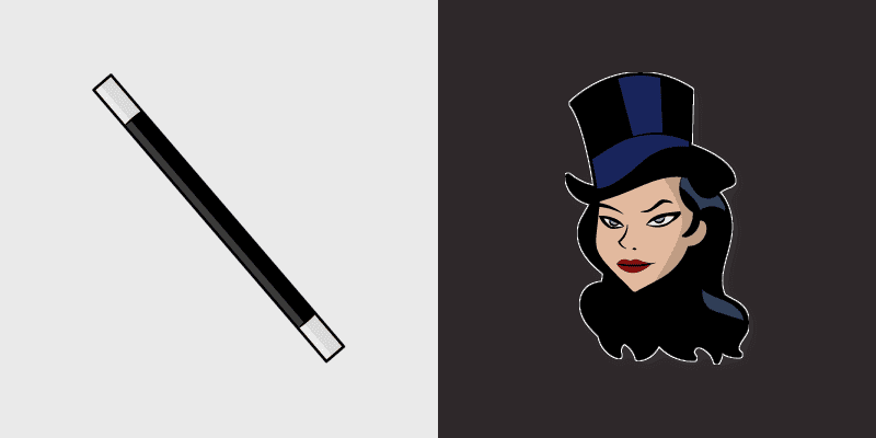 Harley Quinn & Zatanna Custom Cursor Pack