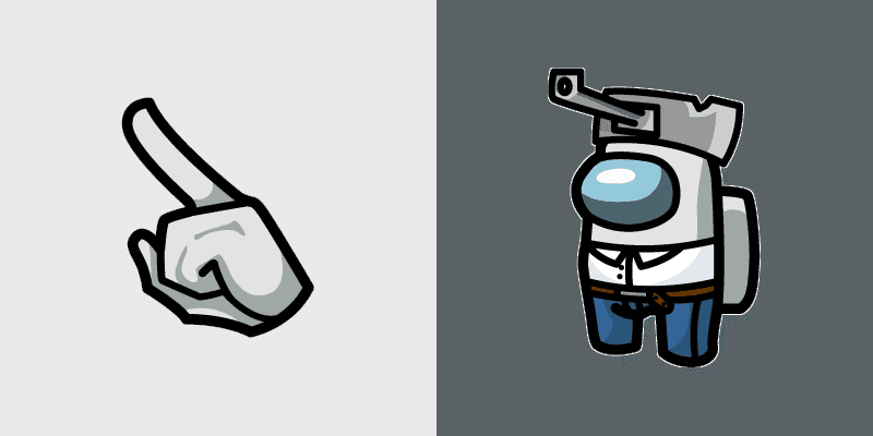 Custom Cursor Pack - Among Us Meets PvZ