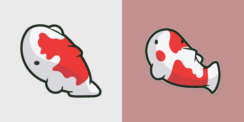 Cute Cursor Pack: Koi Carp
