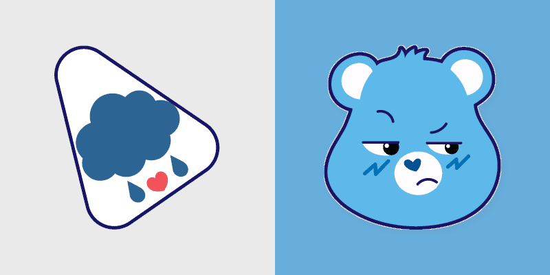 Grumpy Bear Custom Cursor Pack