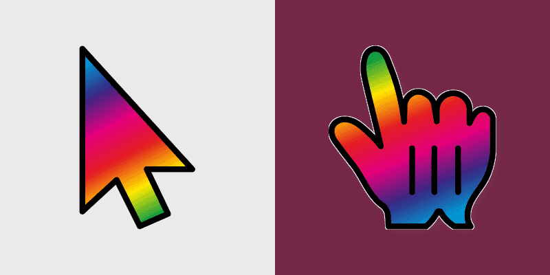 Rainbow Cursor Pack
