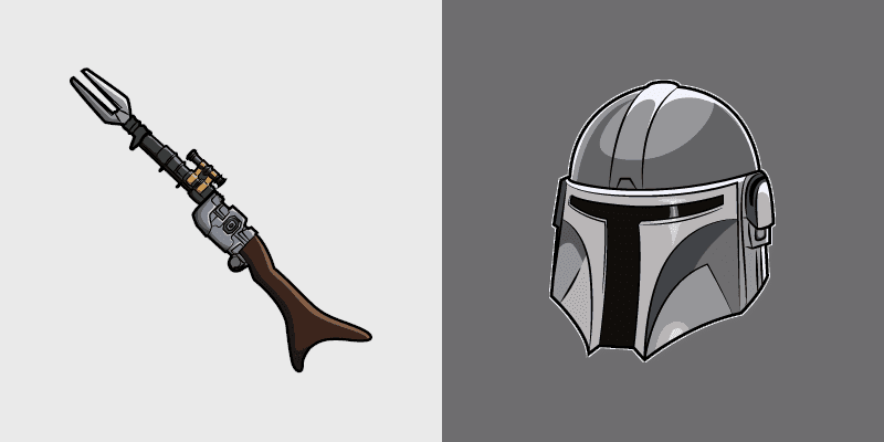 Cute Cursor Mandalorian Pack