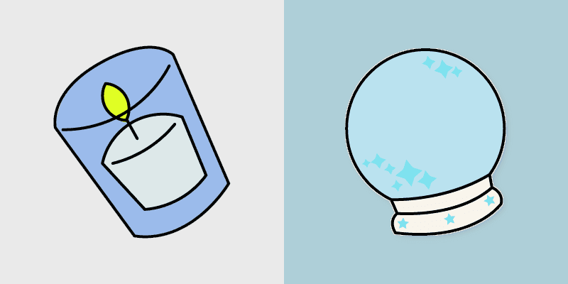 Custom Cursor Pack for Relaxation and Divination