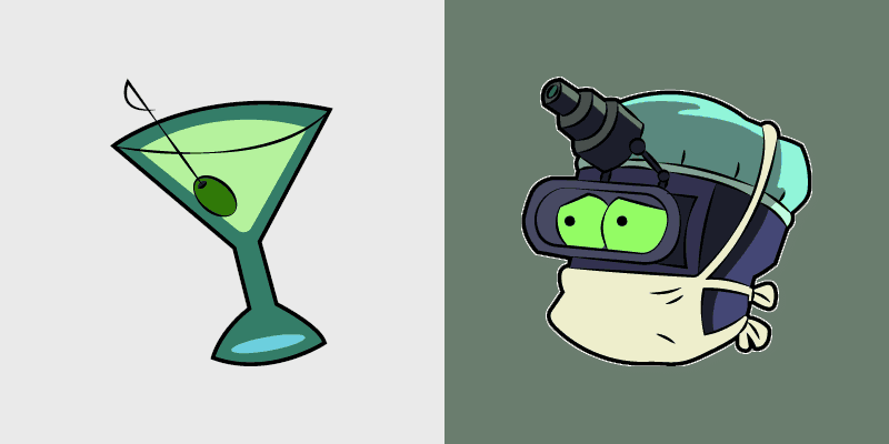 Custom Cursor Pack: Futurama's iHawk