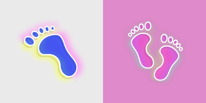 Vibrant Neon Cursor Pack