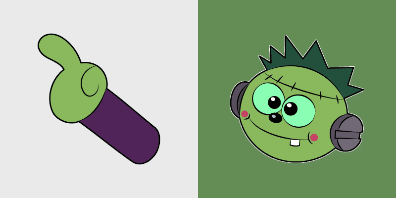 Custom Cursor - OK K.O.! Let's Be Heroes: Boris Mettle