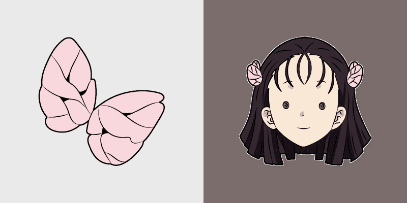 Cute Cursor Pack - Kiyo Terauchi from Demon Slayer