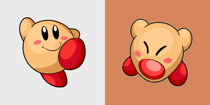 Zelda's Anti-Kirby Mouse Cursor Pack