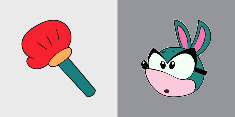 Custom Cursor Pack - OK K.O.! Let's Be Heroes Rippy Roo