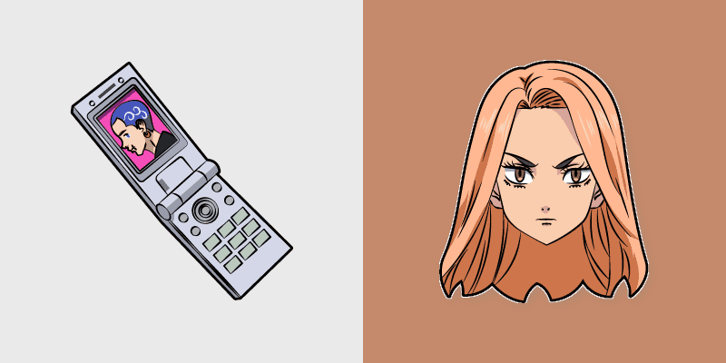 Custom Cursor Pack - Tokyo Revengers Yuzuha Shiba